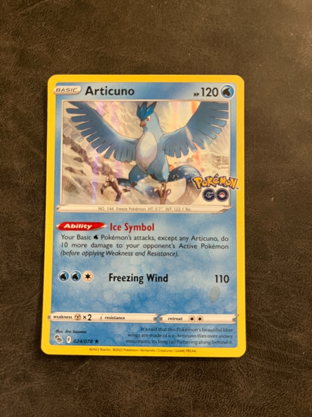 Sword and Shield Pokemon Go 24 Articuno